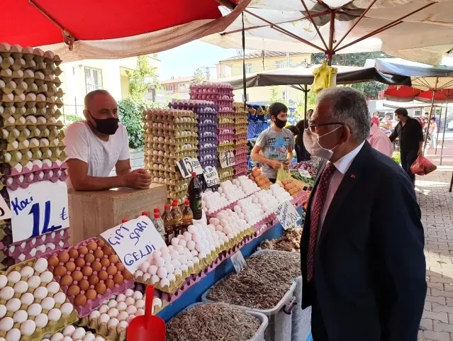 baskan buyukkilic gultepe semt pazari na denetimde bulundu son dakika