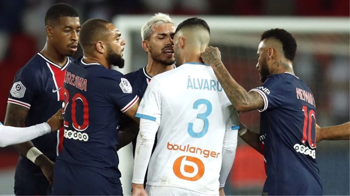 Fransa Futbol Federasyonu, olaylı PSG-Marsilya maçı sonrası ceza yağdırdı