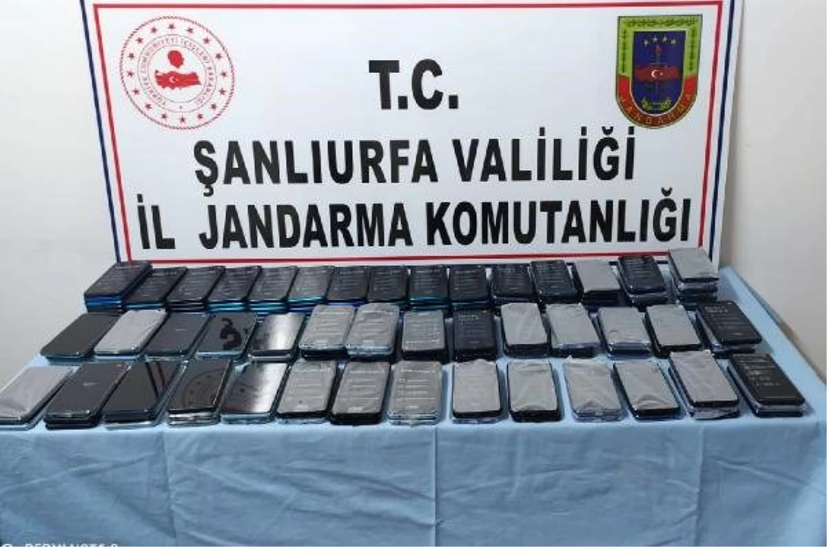 Şanlıurfa\'da cep telefonu kaçakçılığına 2 tutuklama