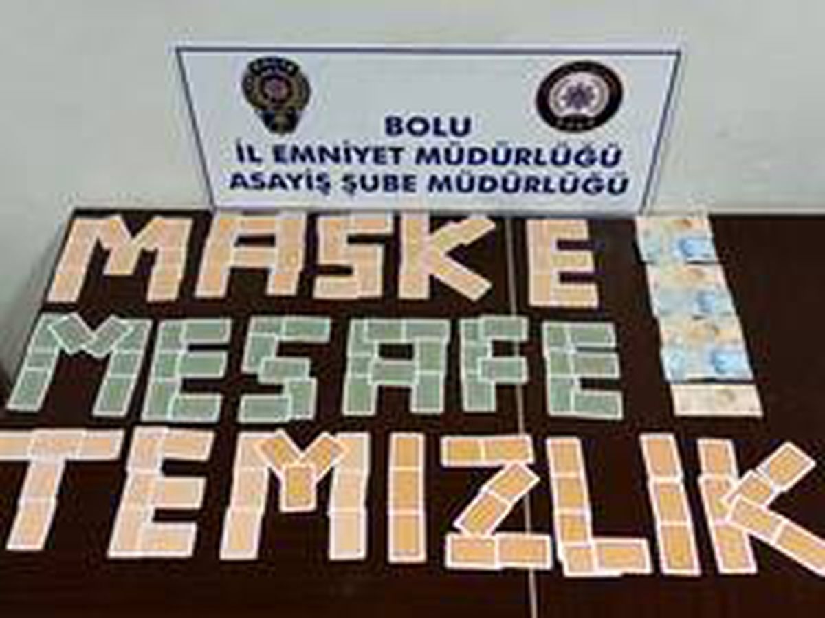 Bolu\'da kumar oynayan 5 kişiye 28 bin lira ceza