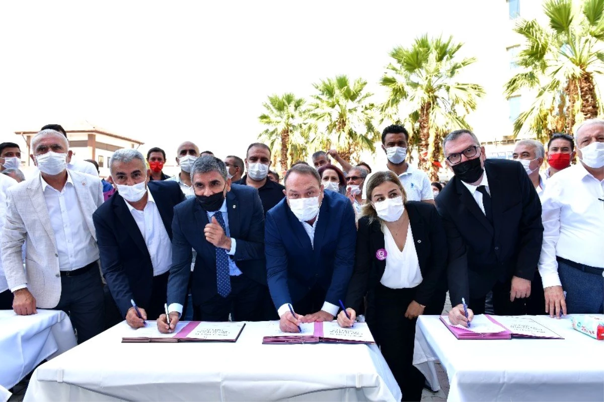 Çiğli\'de İzmir\'in en yüksek oranlı Toplu İş Sözleşmesi imzalandı
