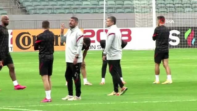 Galatasaray Neftci Baku Maci Hazirliklarini Tamamladi Son Dakika Spor