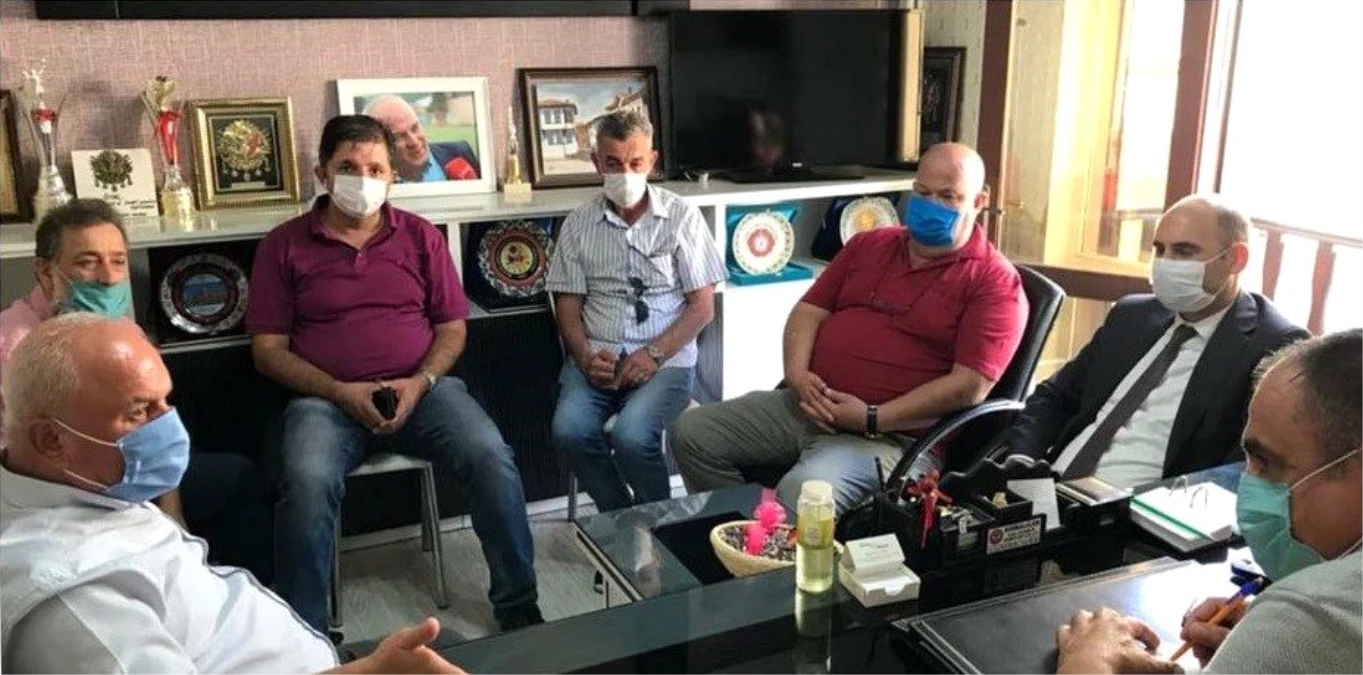 İl Müdürü Özdemir ve Dernekler Müdürü Kaya\'dan ASKF\'ya ziyaret