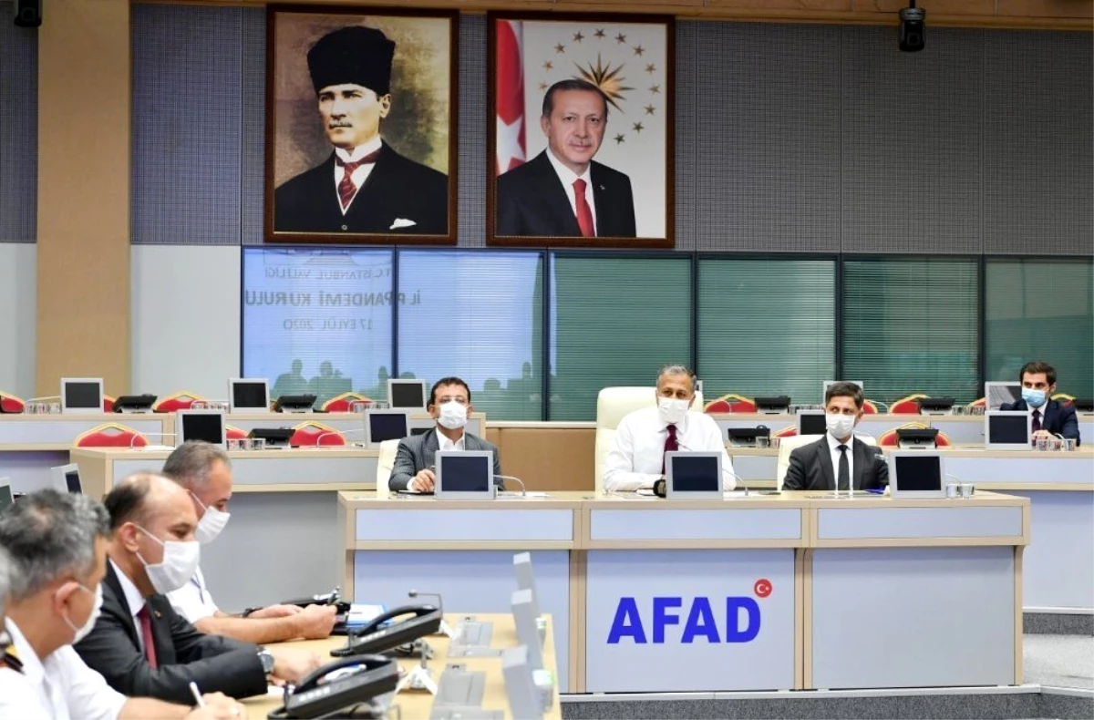 İstanbul İl Pandemi Kurulu, Vali Yerlikaya başkanlığında toplandı