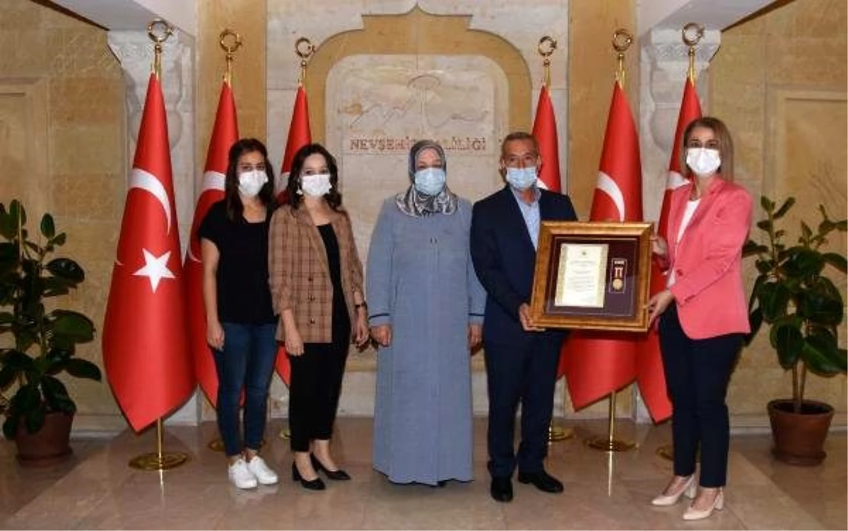 Nevşehir\'de Devlet Övünç Madalyası ve Beratı Tevcih töreni yapıldı