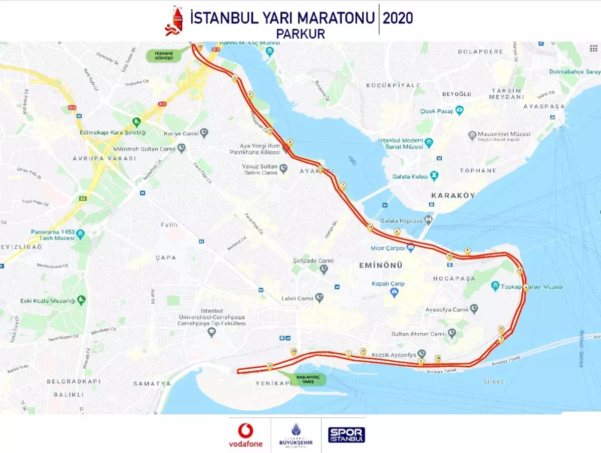 20 Eylül Pazar günü yollar, sporseverler için açılacak