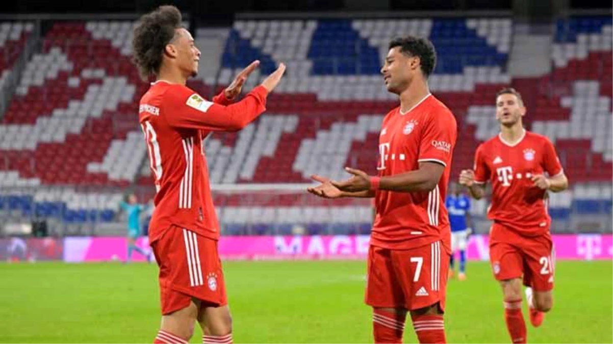 Bayern Münih, evinde Schalke 04\'ü 8-0 mağlup etti