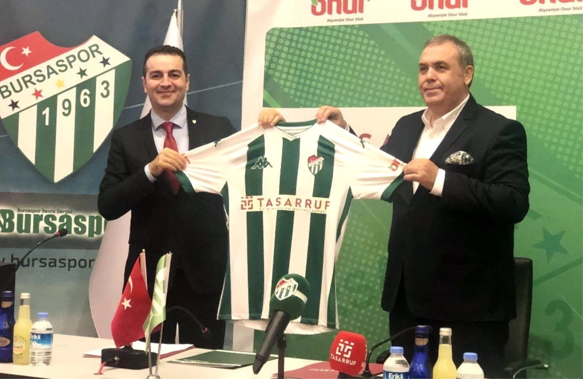 Bursaspor forma göğüs reklamı anlaşması yaptı