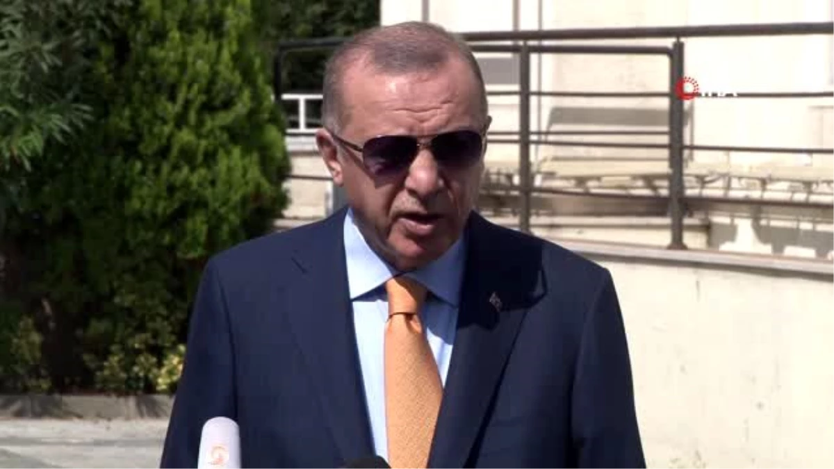 Cumhurbaşkanı Erdoğan: "Bizim Miçotakis ile görüşme yapma konusunda bir sıkıntımız yok. Neyi...