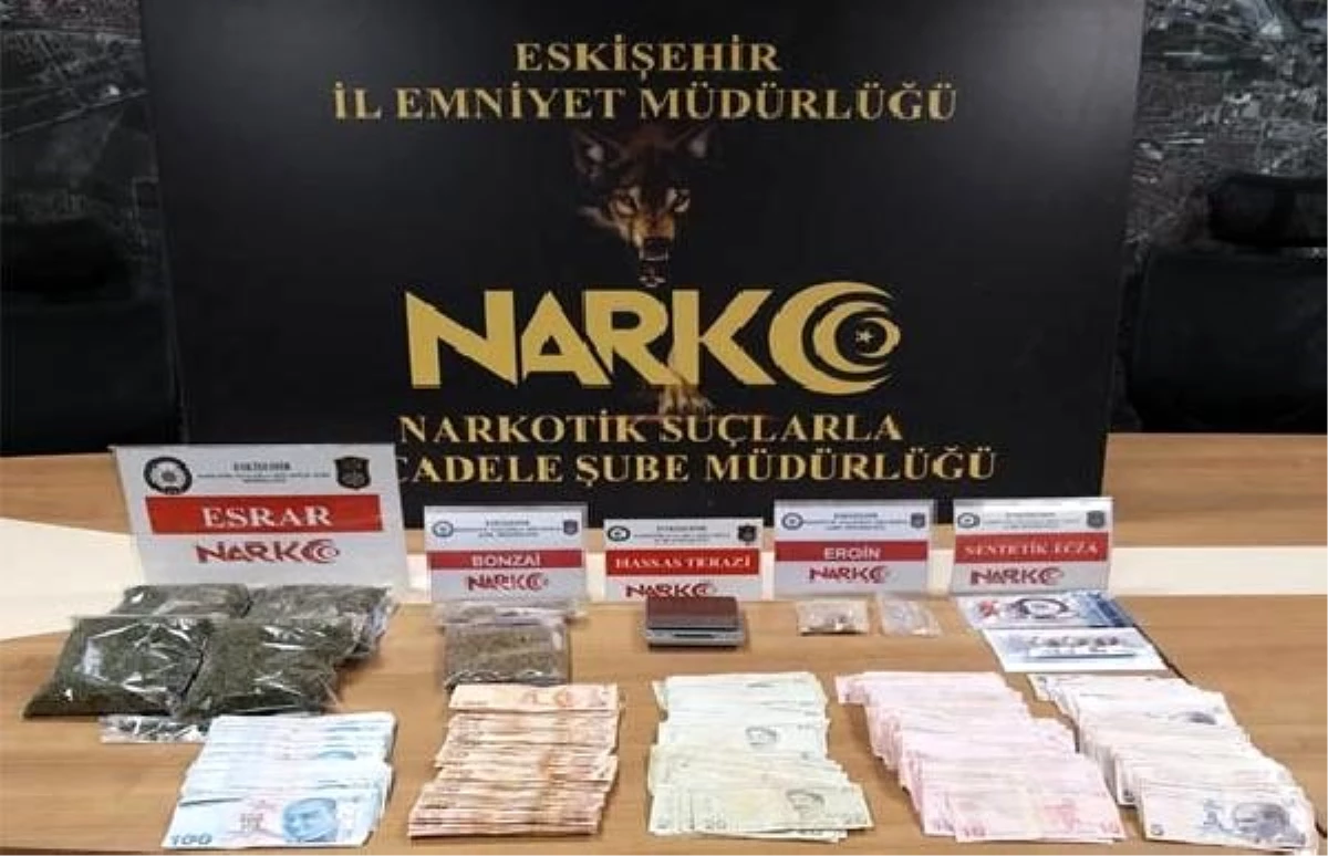 Son dakika haberi... Eskişehir\'de uyuşturucu operasyonu: 2 gözaltı