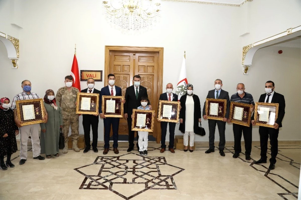 Son dakika haberi... Sivas\'ta Devlet Övünç Madalyası Tevcih Töreni