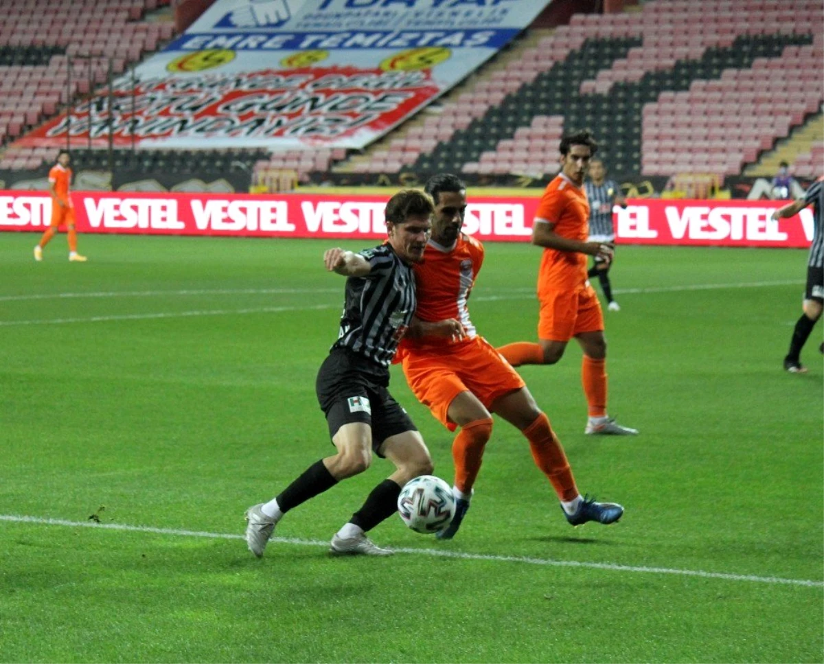 TFF 1. Lig: Eskişehirspor: 0 Adanaspor: 0