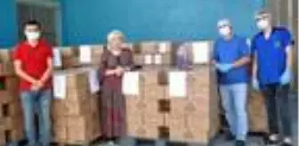 Gümüşhane'den ilk teneffüste öğrencilere 'pestil' ikramı