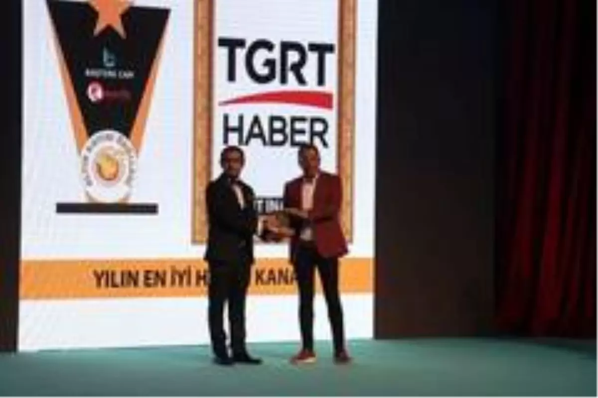 İHA ve TGRT Haber\'e \'Yılın en iyisi\' ödülü