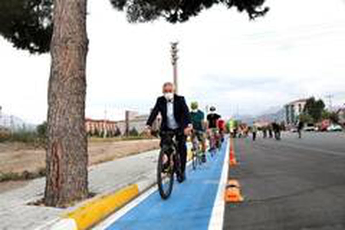 Isparta\'ya 23 Km\'lik bisiklet yolu