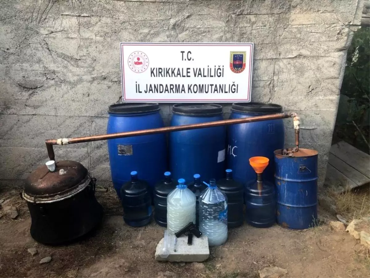 Son dakika haberleri! Kırıkkale\'de kaçak rakı operasyonu: 950 litre ele geçirildi