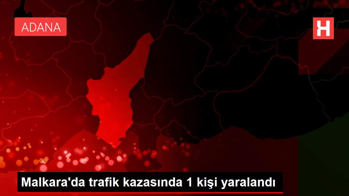 Malkara'da trafik kazasında 1 kişi yaralandı