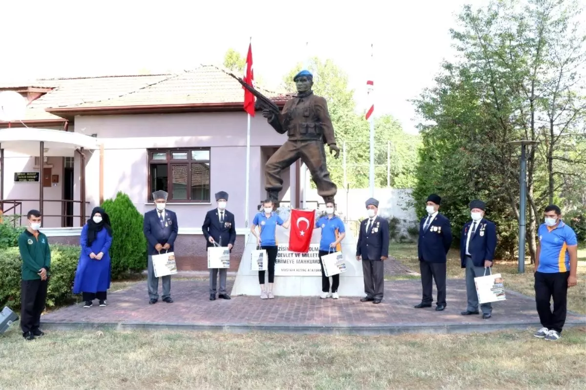 Özel öğrencilerden gazilere özel ziyaret