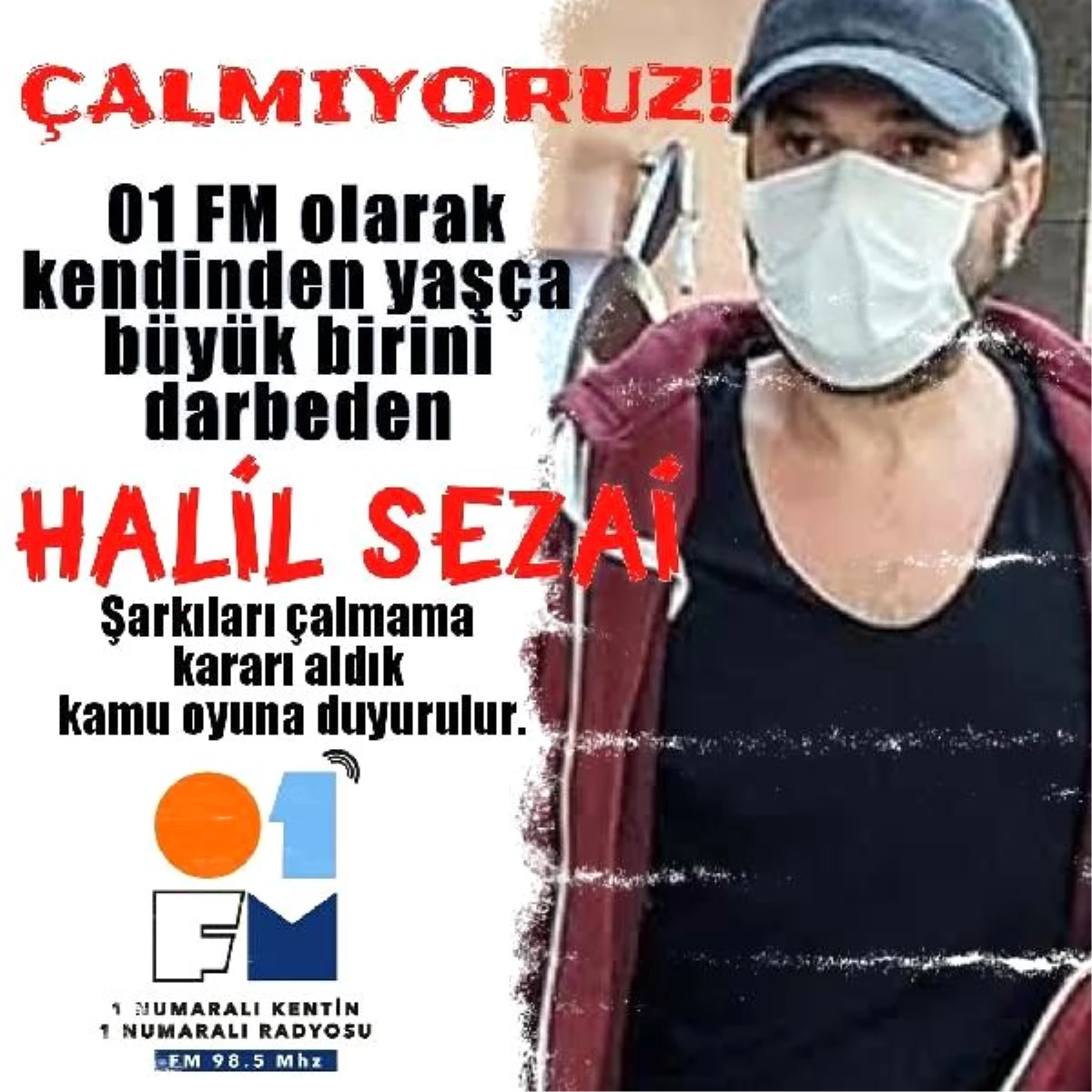 Radyo kanalından Halil Sezai\'ye boykot kararı