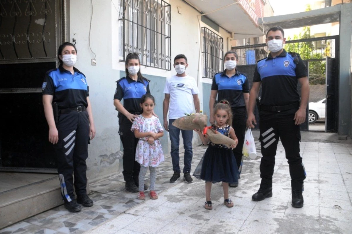 Toplum Destekli Polislerden gazi bekçiye anlamlı ziyaret