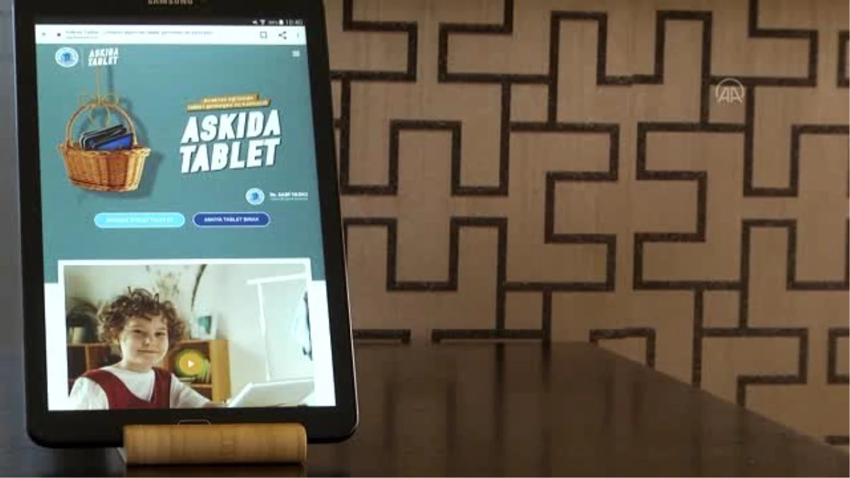 Tuzla\'da "Askıda Tablet" kampanyası