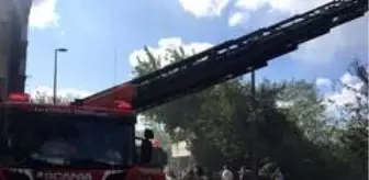 Ümraniye'de gecekondu yangını