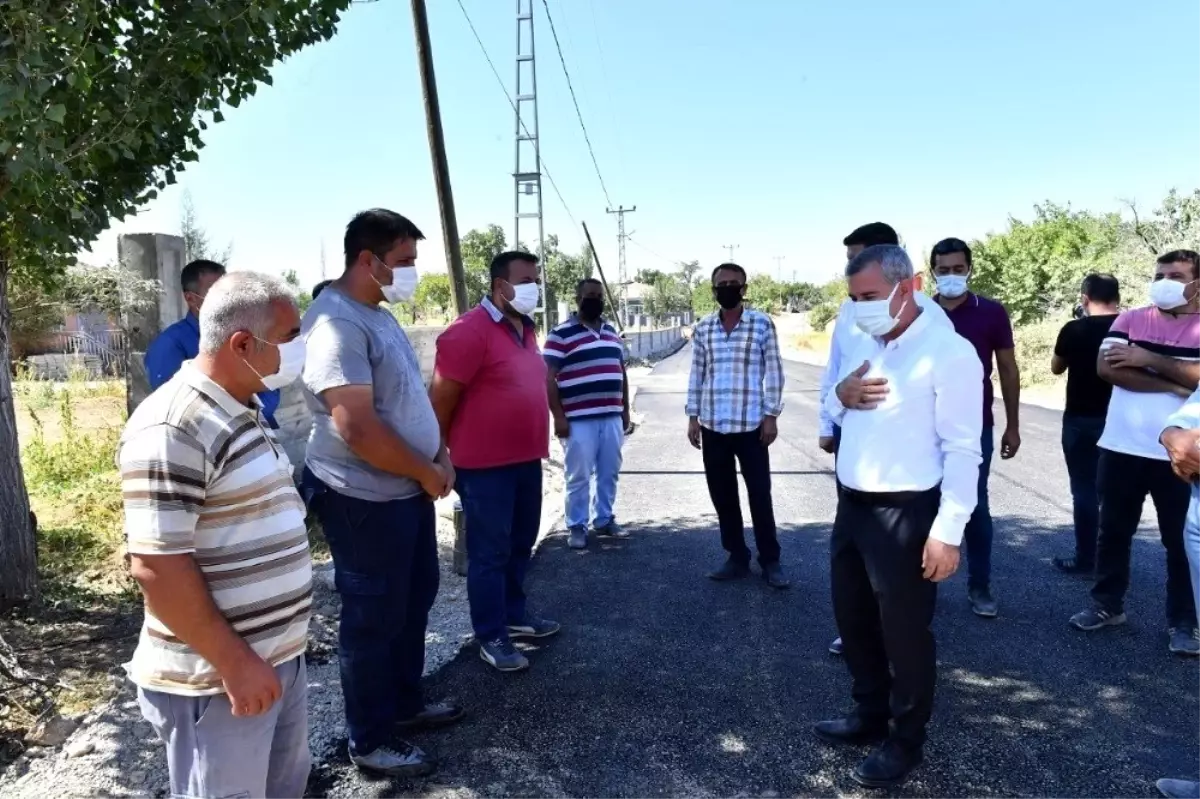 Başkan Çınar, yol yenileme çalışmalarını inceledi