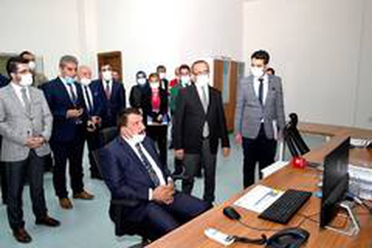 Başkan Gürkan\'a scada brifingi