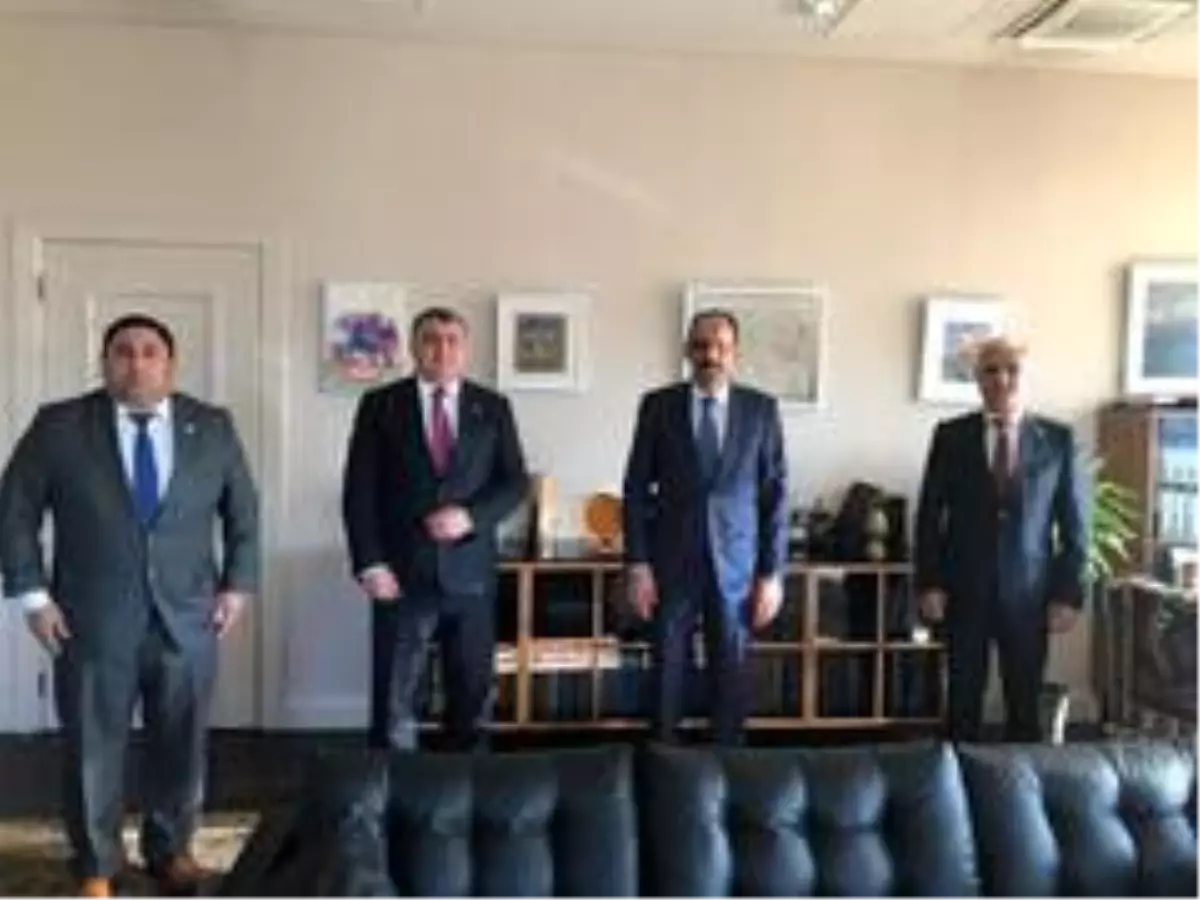 Kassanov\'dan İbrahim Kalın\'a ziyaret