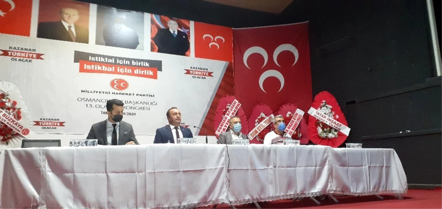 MHP Osmancık\'ta tek aday, tek listeli kongre
