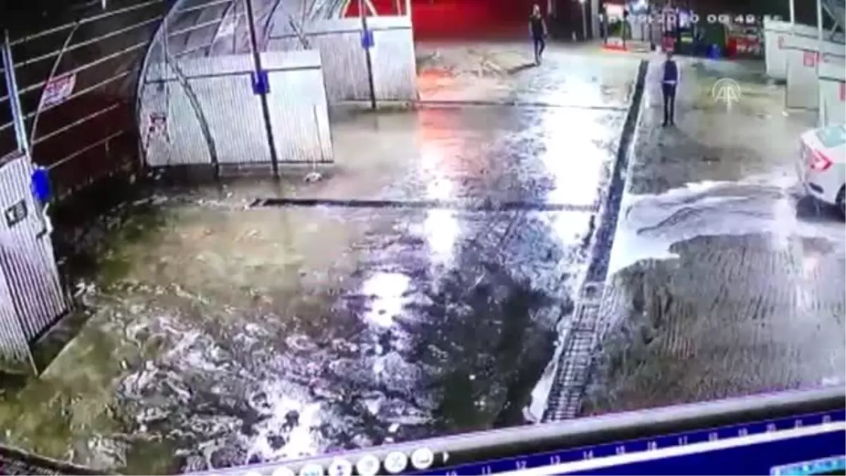 Son dakika haberleri! Oto yıkama dükkanındaki darp, güvenlik kamerasına yansıdı - BURSA