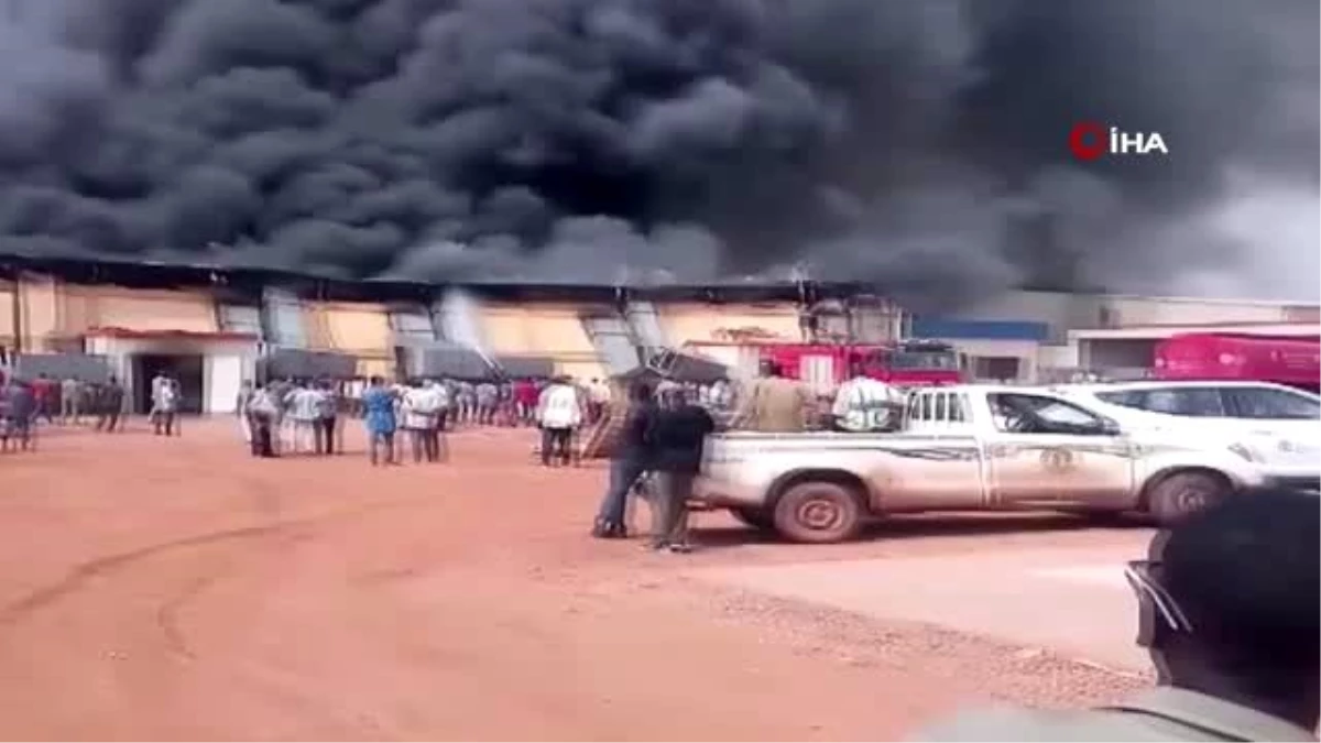 Sudan\'da ilaç deposunda yangın
