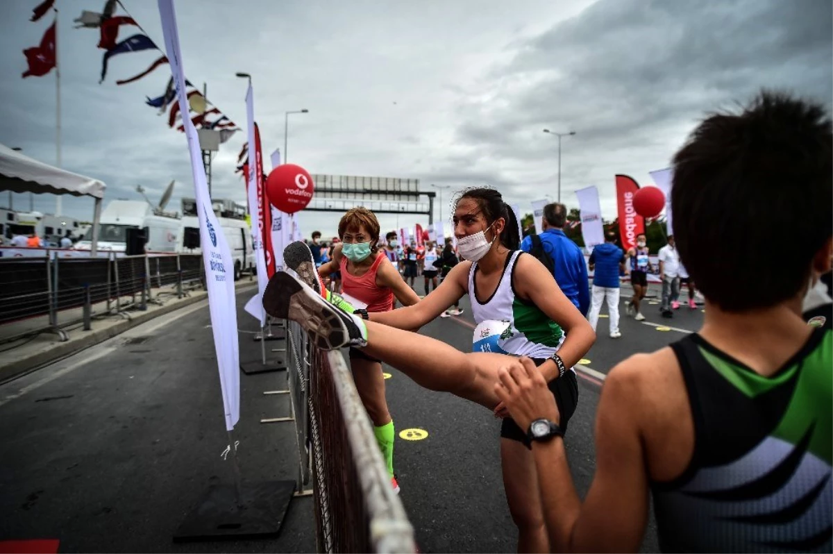 Vodafone 15\'inci istanbul yarı maratonu koşuldu