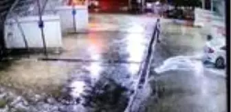 Yerden yere vurarak dövüp kaçırdılar...O anlar kamerada