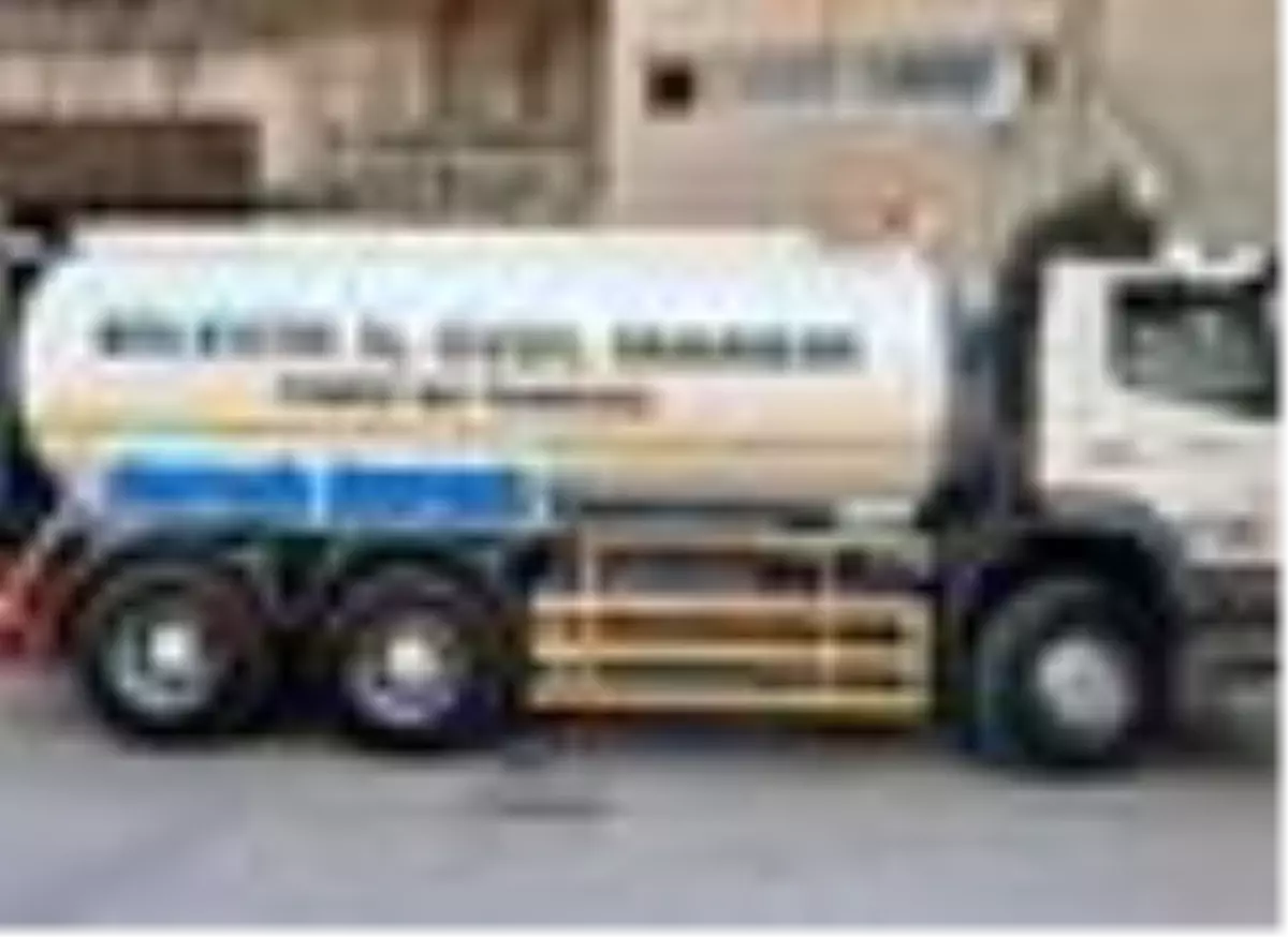 15 ton kapasiteli içme ve kullanma suyu nakli için su tankeri alındı