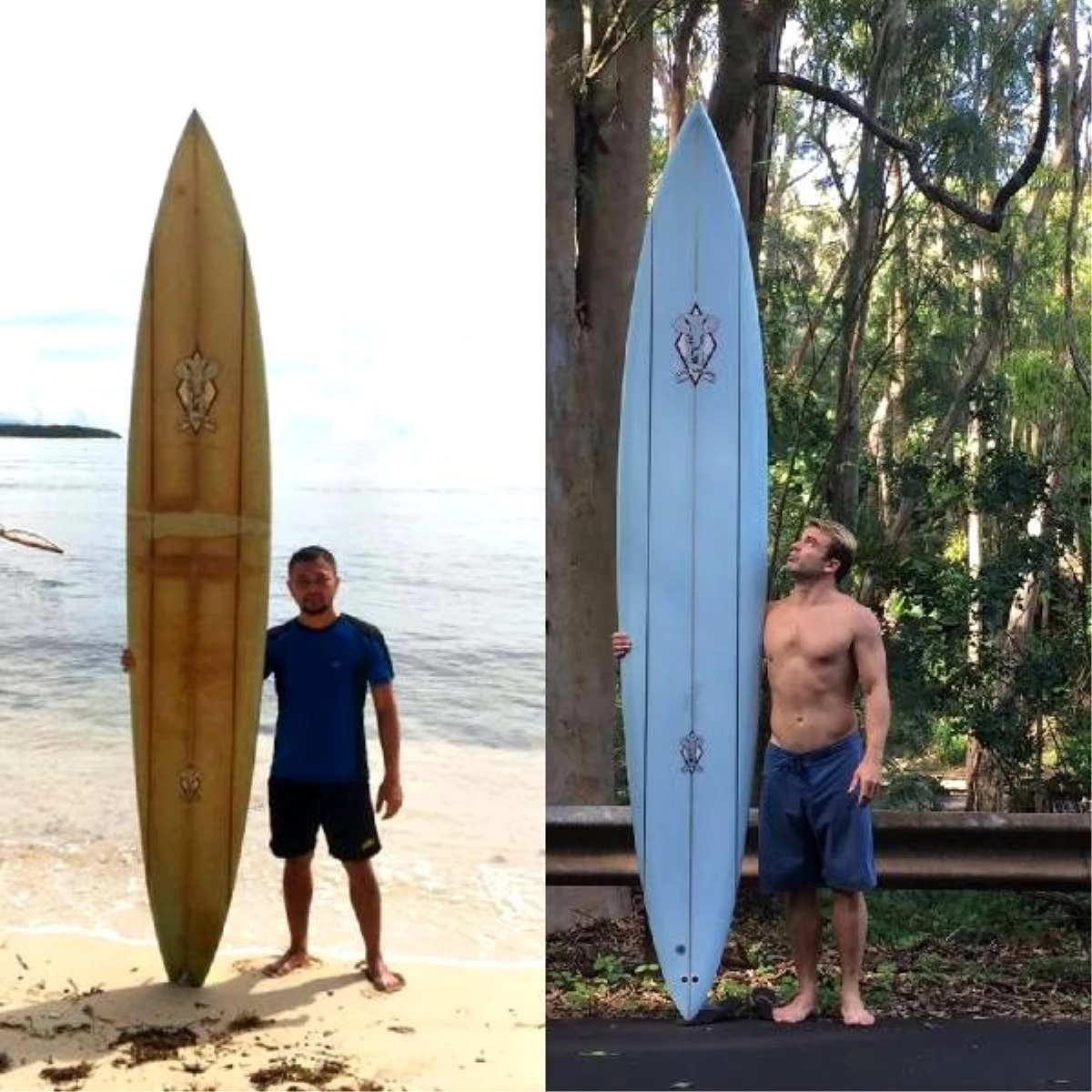 ABD\'li sörfçünün Hawaii\'de kaybettiği sörf tahtası Filipinler\'de çıktı