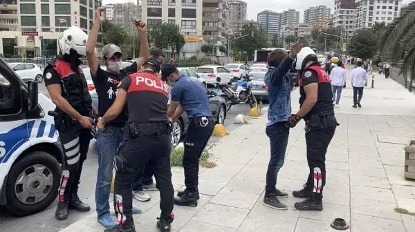 Bahşiş için canlarını tehlikeye attılar; polis ceza kesti