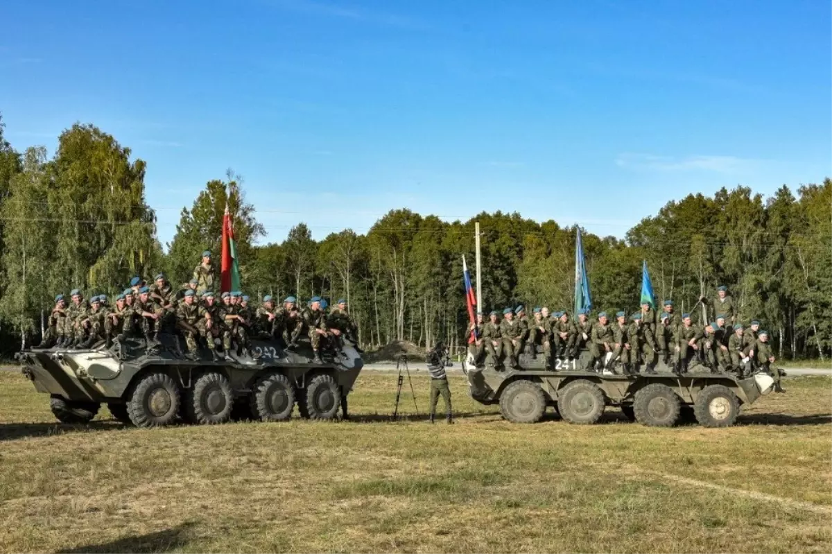 Rusya ve Belarus\'un düzenlediği "Slav Kardeşliği" tatbikatının ikinci etabı başladı