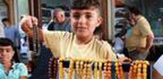 Tespih tutkunları Adana'daki pazarda buluşuyor