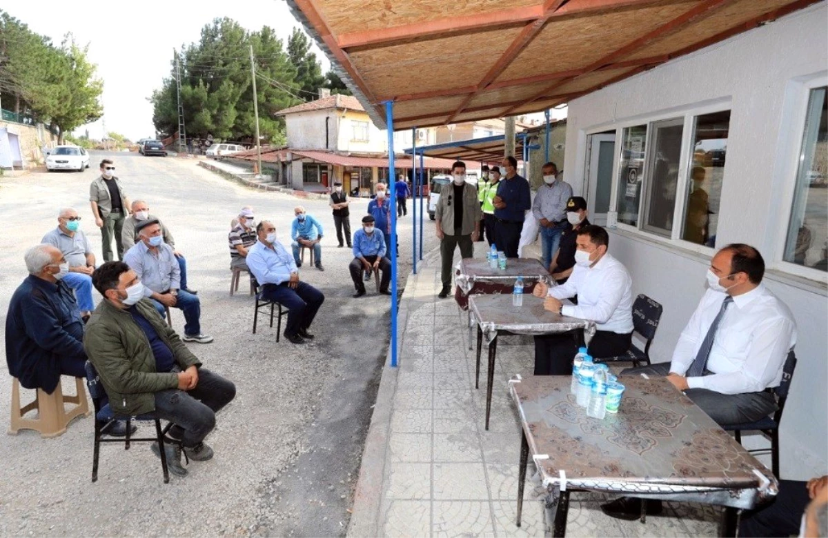 Amasya Valisi Masatlı, köylerde vatandaşların sorunlarını dinledi