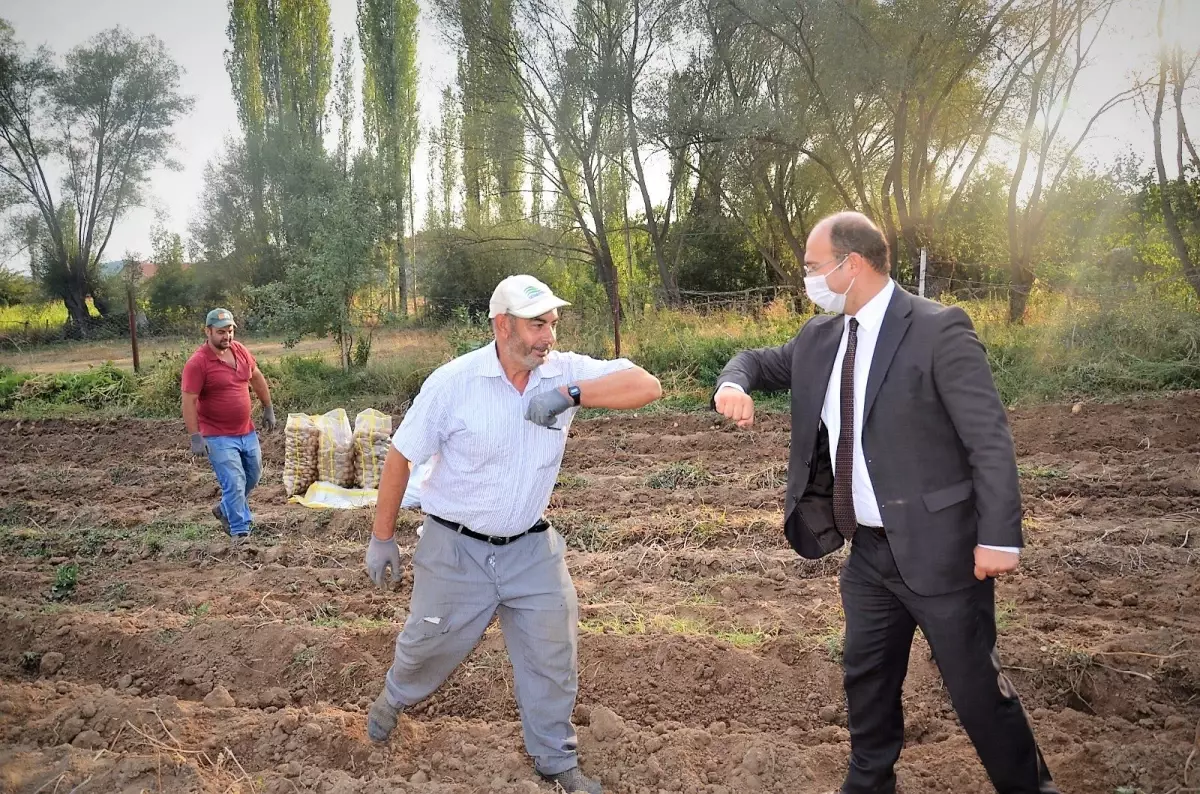 Başkan Tepe üreticinin yanında