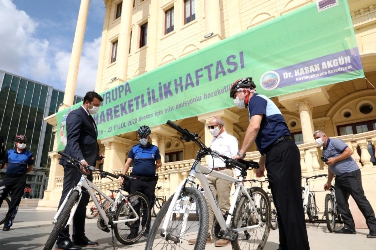 Büyükçekmece\'de belediye personeline bisiklete binme zorunluluğu