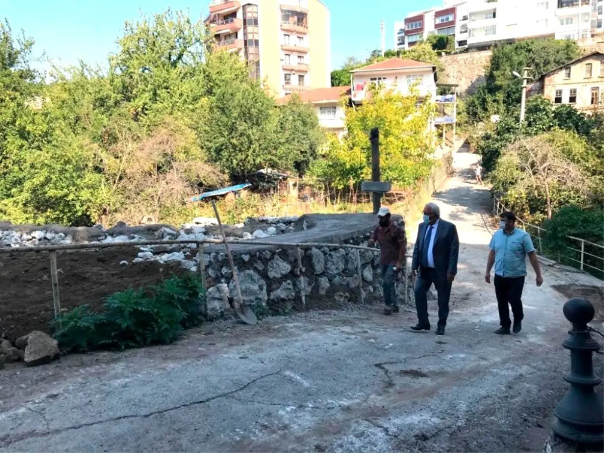 Cehennemağzı Mağaraları\'na otopark çalışmaları sürüyor