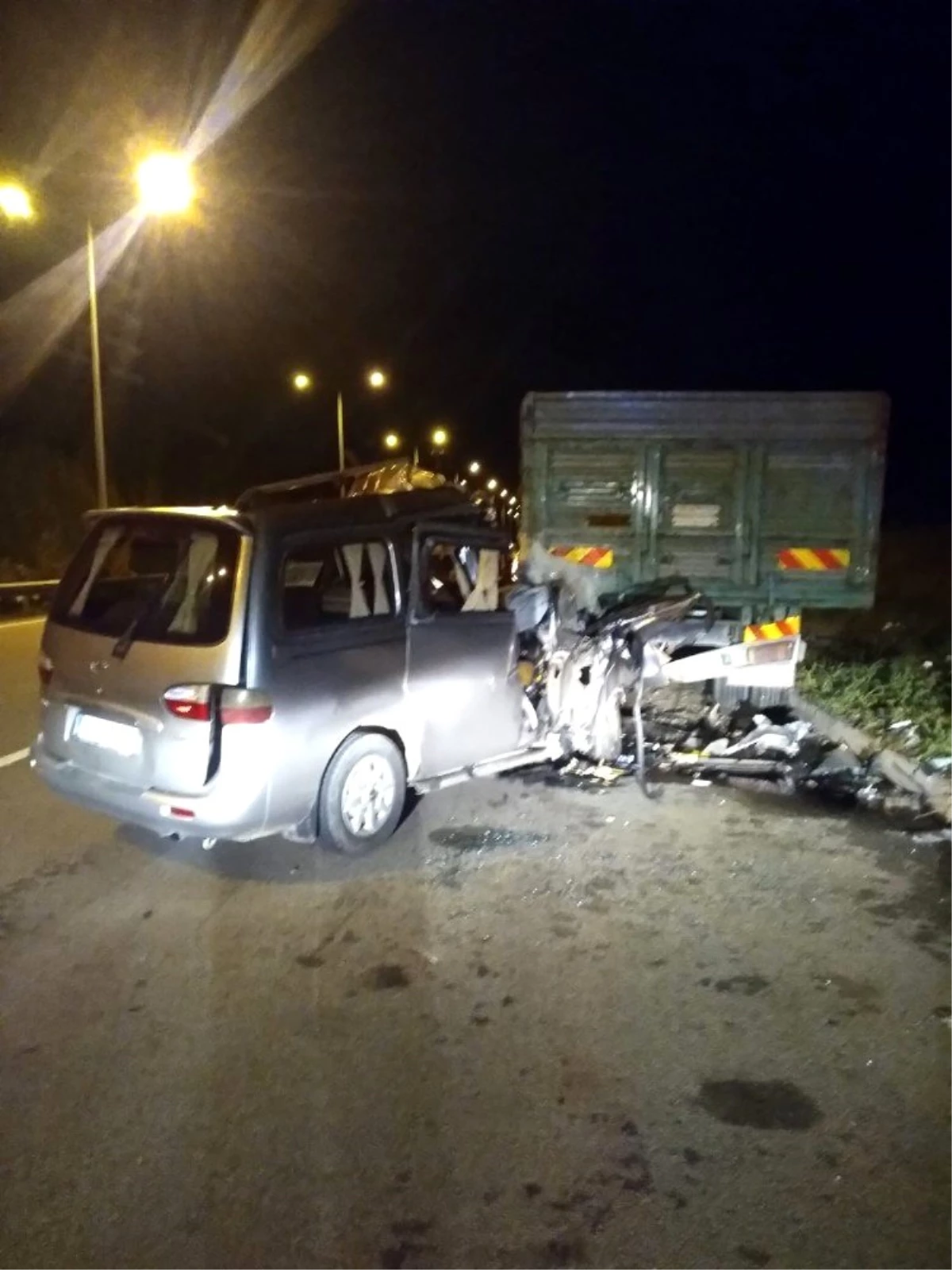 Giresun\'da trafik kazası: 1 ölü, 1 yaralı