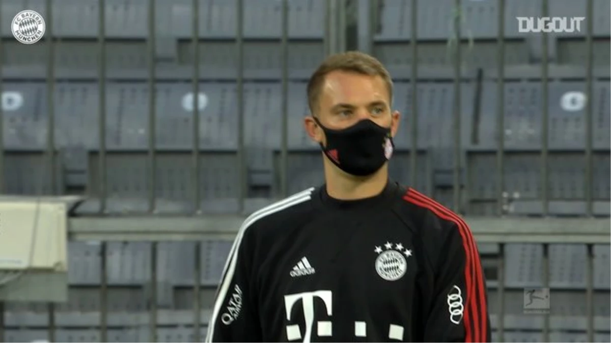 Schalke Maçı Öncesi Bayern Münih\'li Oyuncular Sağlık Önlemlerini Aldı
