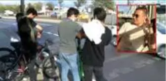 Scooterla karşıdan karşıya geçerken otomobil çarpan genç öldü