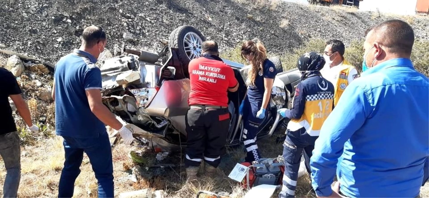 Son dakika haber! Sivas\'ta trafik kazası 1 ölü 2 karalı