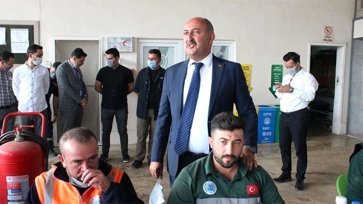 Yahşihan Belediye Başkanı Türkyılmaz\'dan işçilere müjde