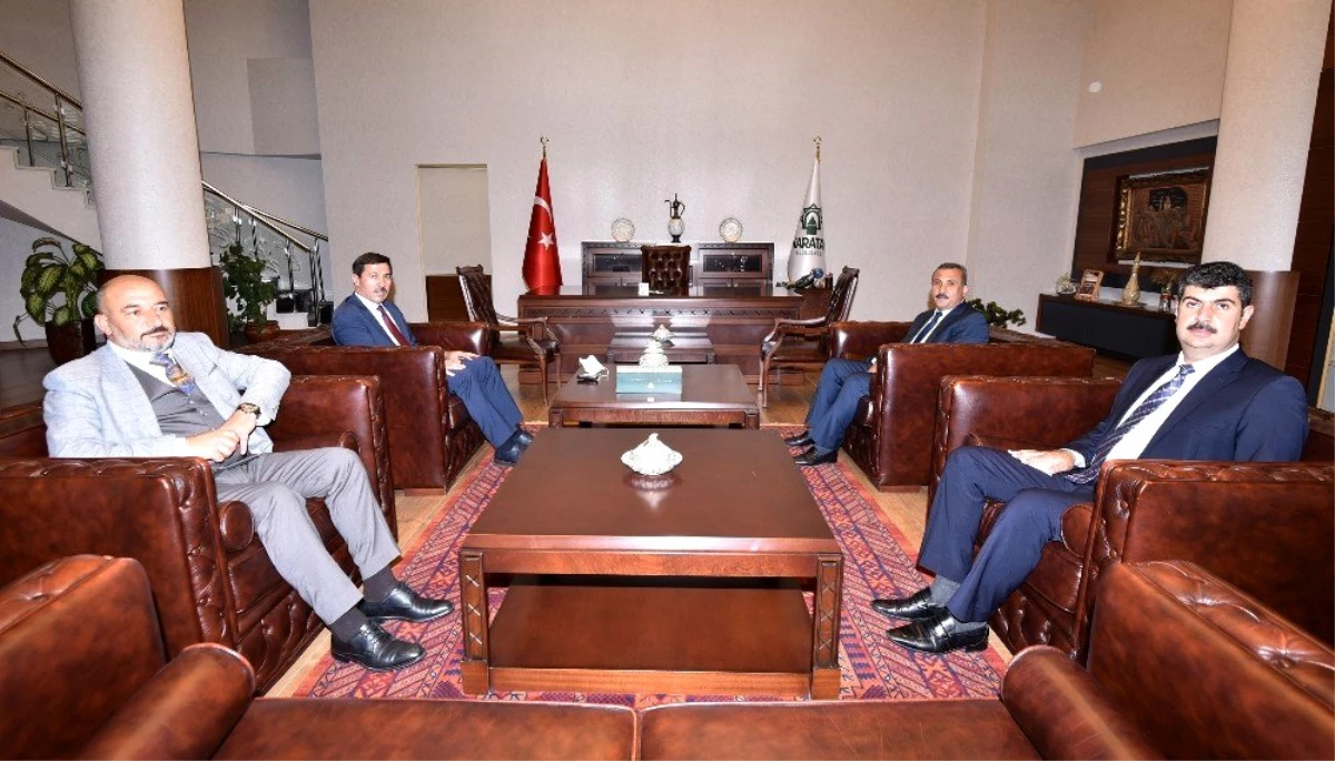 Bitlisli başkanlardan Hasan Kılca\'ya ziyaret