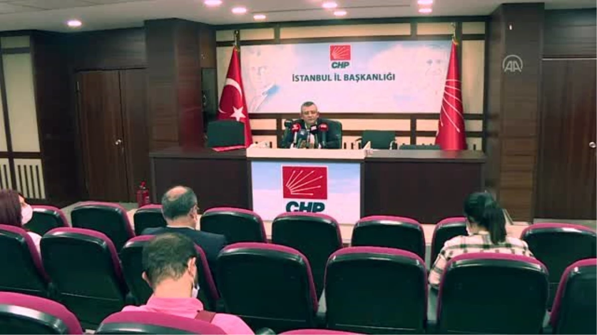 CHP Grup Başkanvekili Özgür Özel, günlük değerlendirme toplantısı yaptı